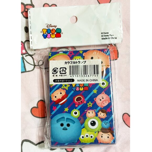 Disney Japan Tsum Tsum Playing Card Deck NIP - Picture 2 of 2